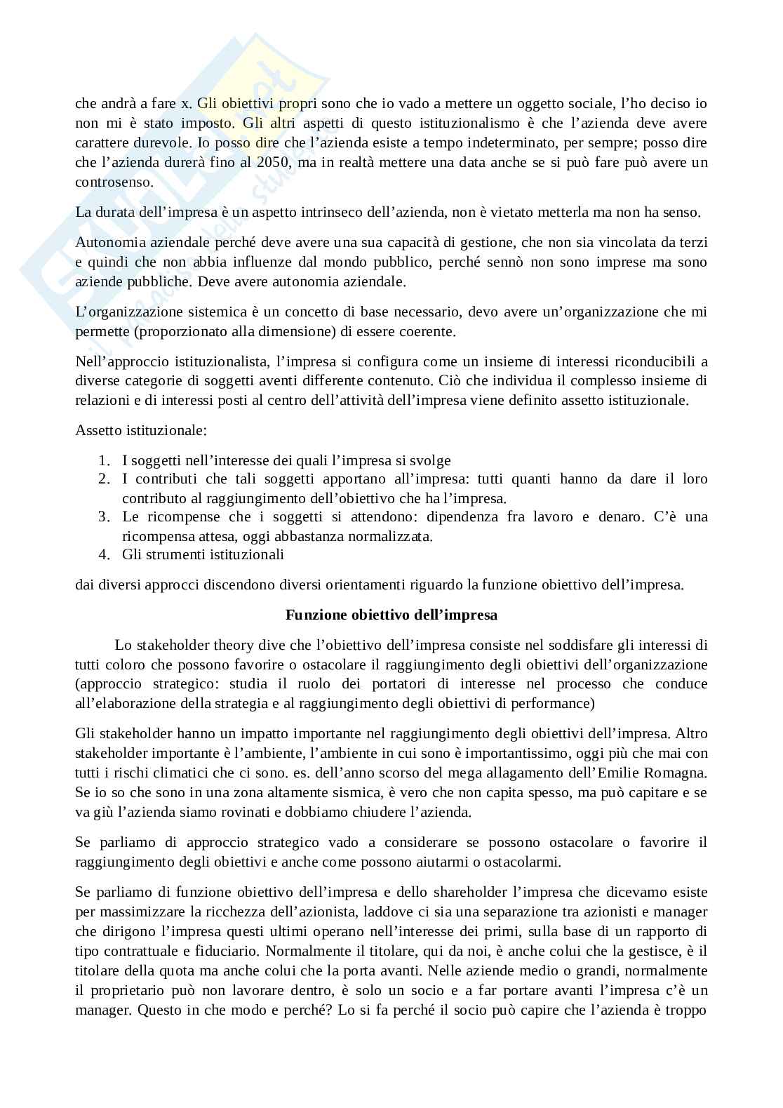 Appunti Analisi e lettura del bilancio Pag. 6