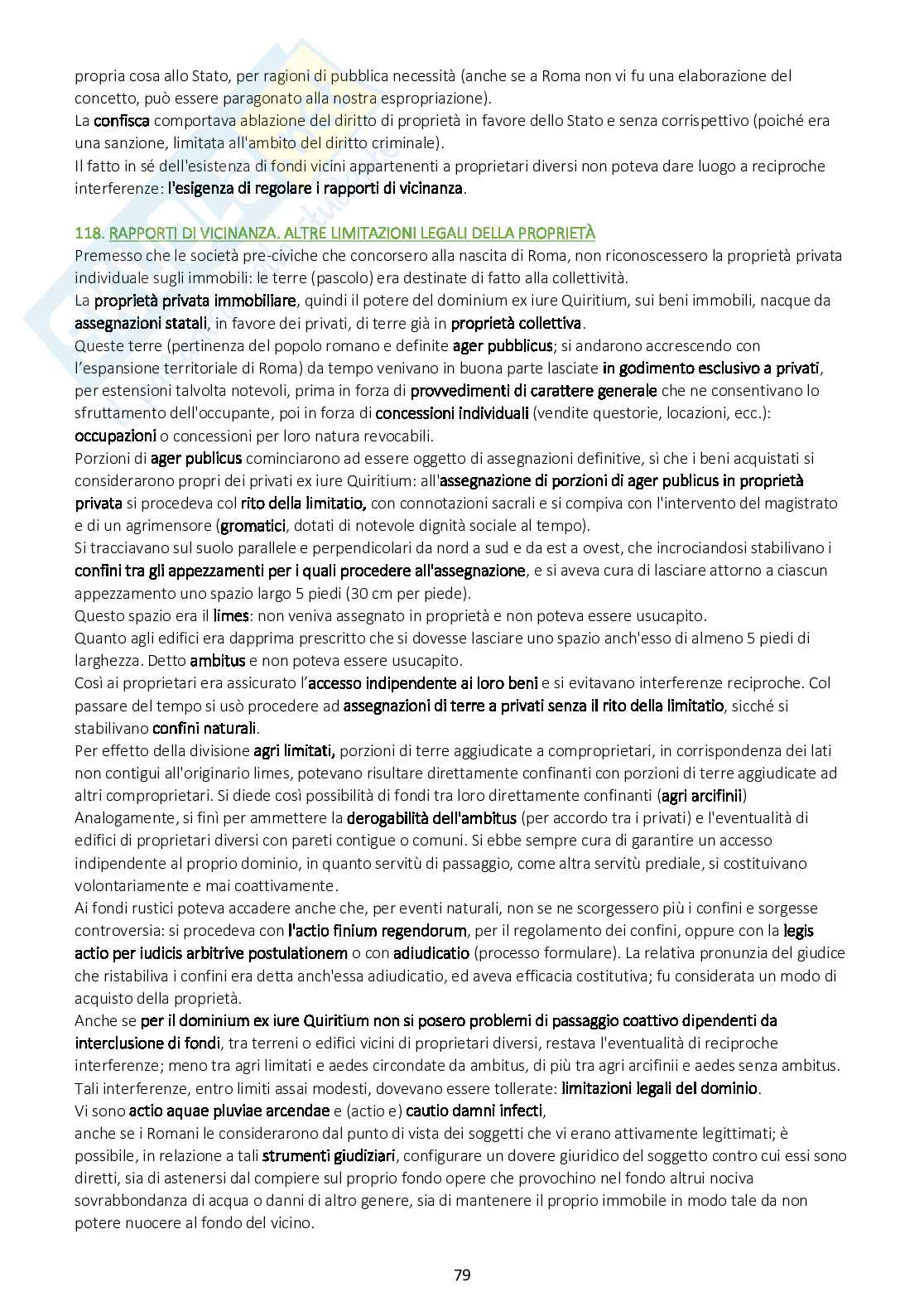 Riassunto esame Diritto privato romano, Prof. Barbati Stefano, libro consigliato Istituzioni di diritto privato romano, Marrone Pag. 6