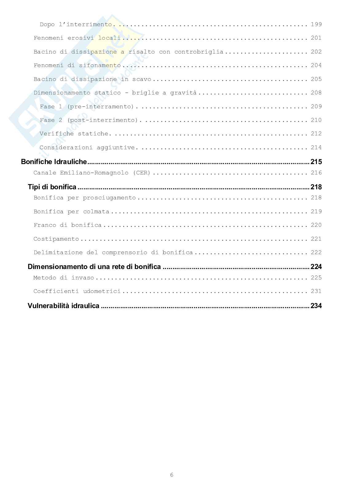 Costruzioni idrauliche M Pag. 6