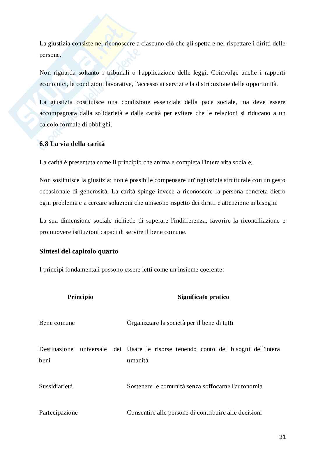 Compendio della dottrina sociale e della Chiesa Pag. 31
