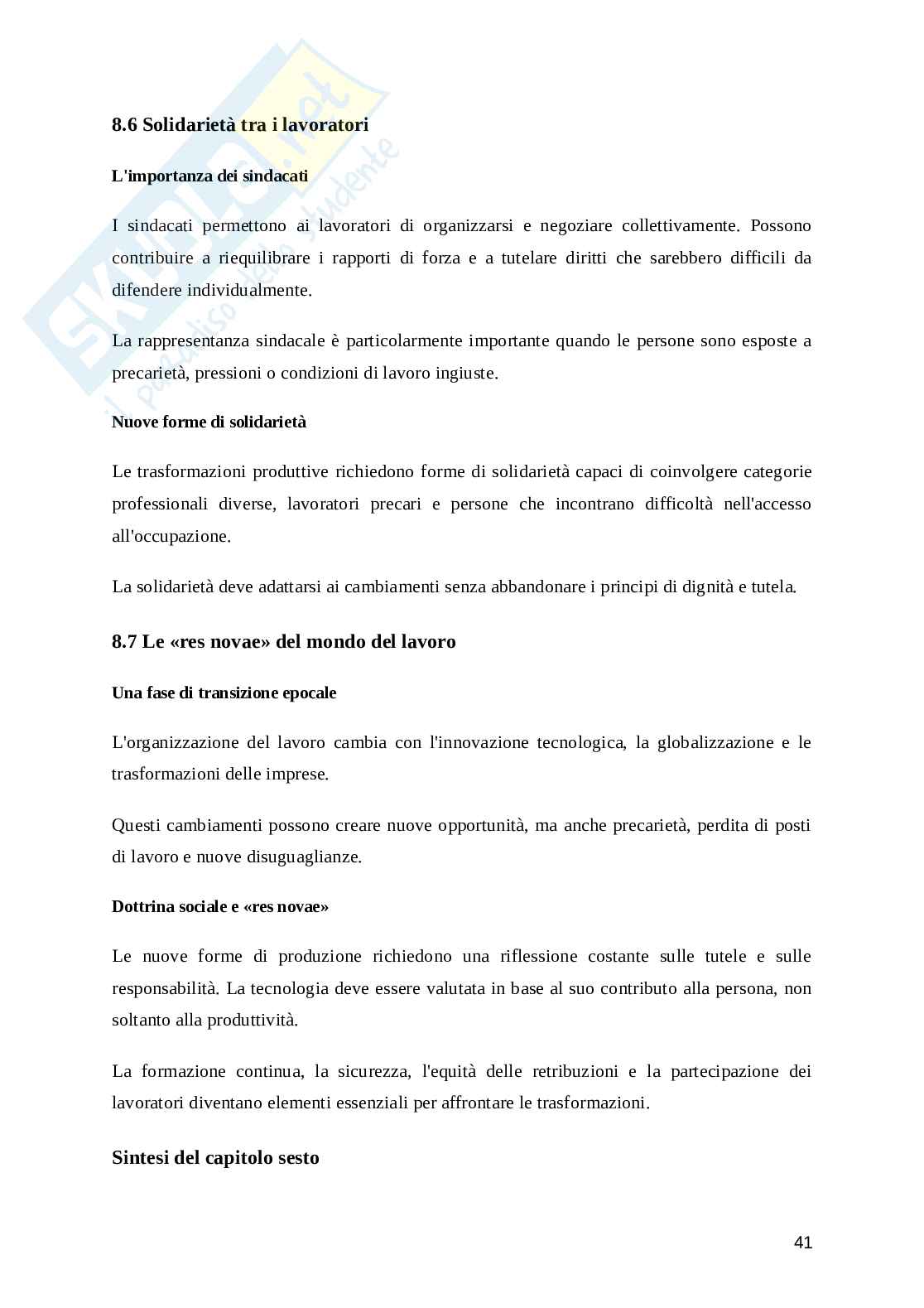 Compendio della dottrina sociale e della Chiesa Pag. 41