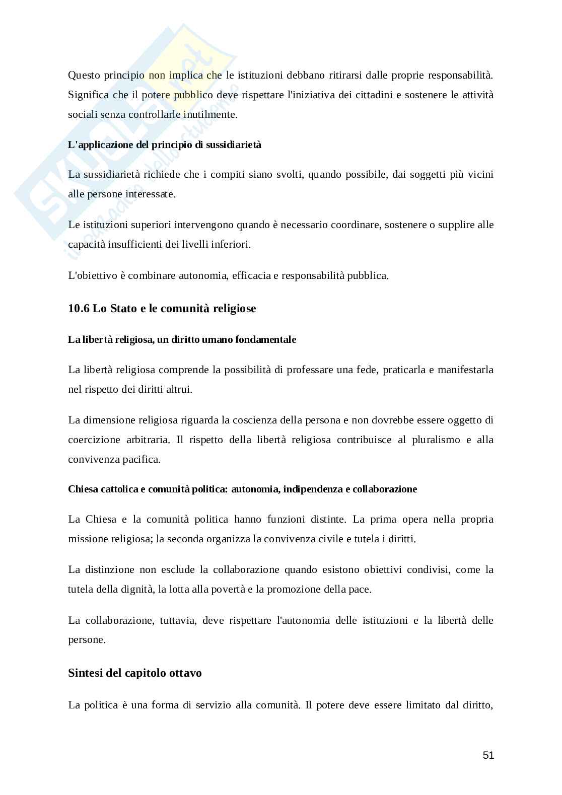 Compendio della dottrina sociale e della Chiesa Pag. 51