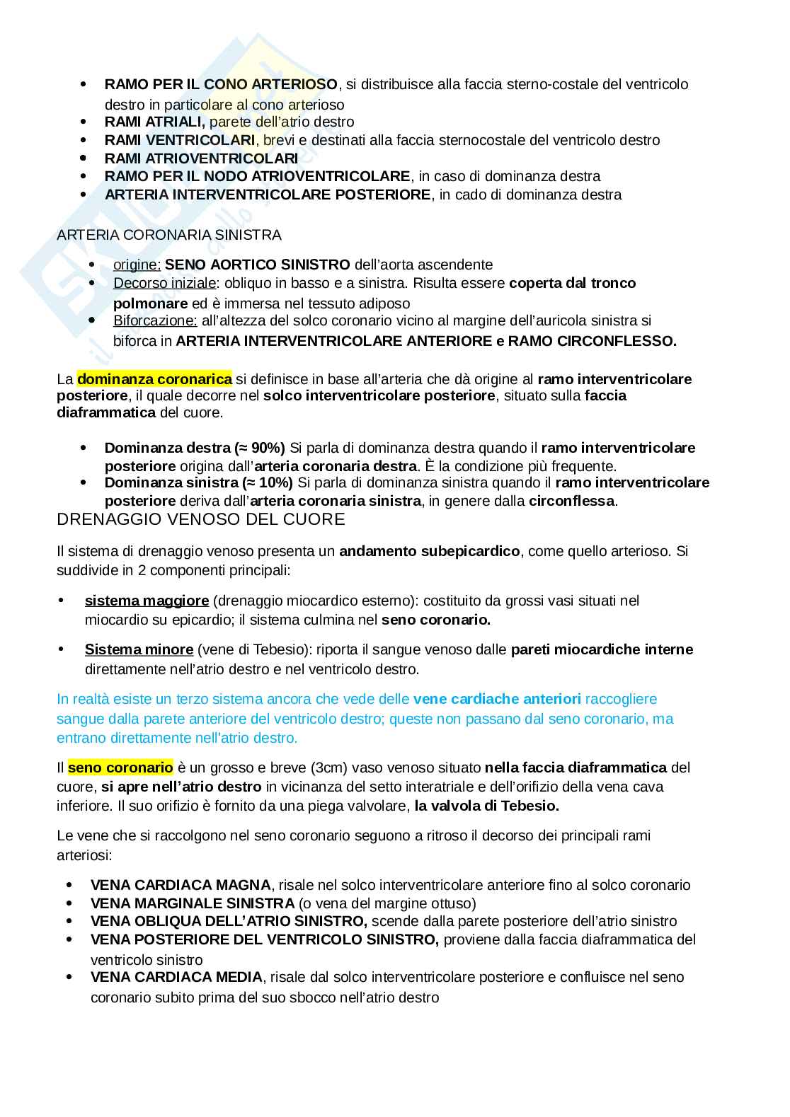 Anatomia del torace Pag. 56