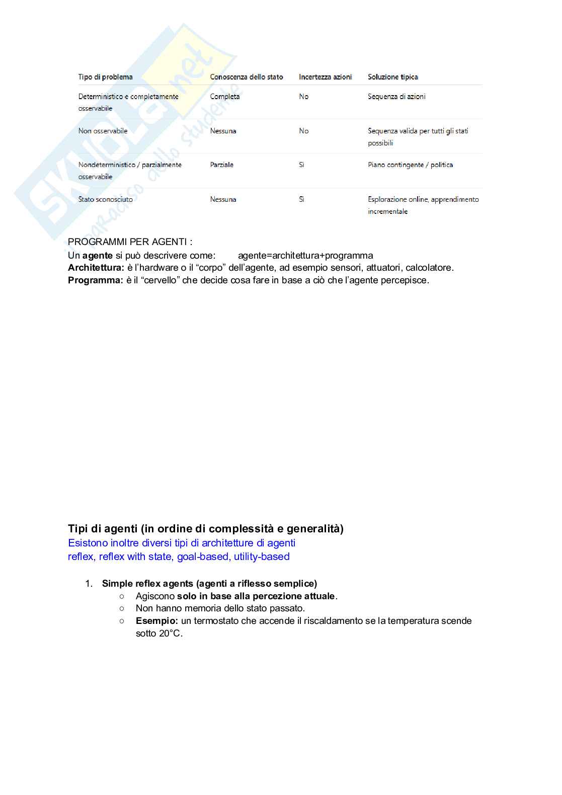 Appunti di Intelligenza artificiale   Pag. 6