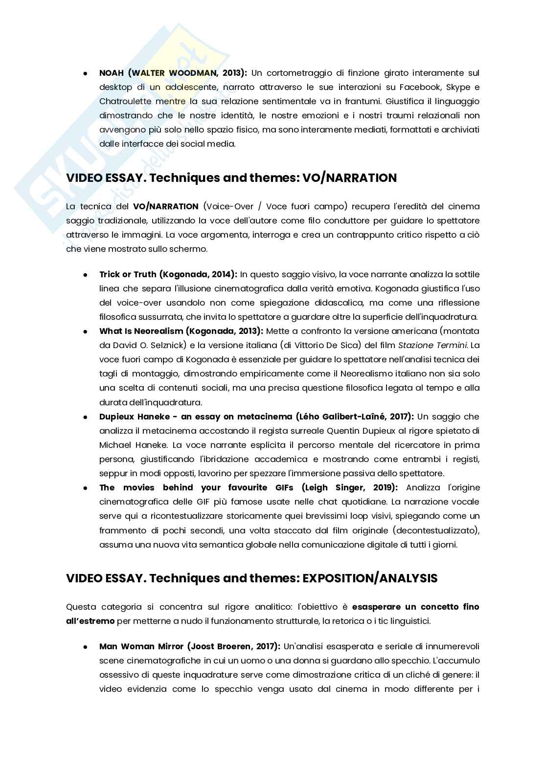 Riassunto esame New media, Prof. Gambari Olga, libro consigliato Fashion Film: Art and Advertising in the Digital Age, Rees, Roberts Pag. 11