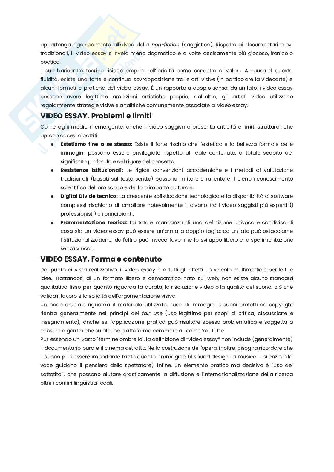 Riassunto esame New media, Prof. Gambari Olga, libro consigliato Fashion Film: Art and Advertising in the Digital Age, Rees, Roberts Pag. 6