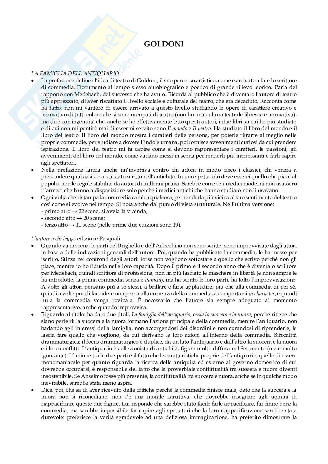 Riassunto esame Storia della drammaturgia, Prof. Scannapieco Anna, libro consigliato Nuovo manuale di storia del teatro, Alonge Pag. 26