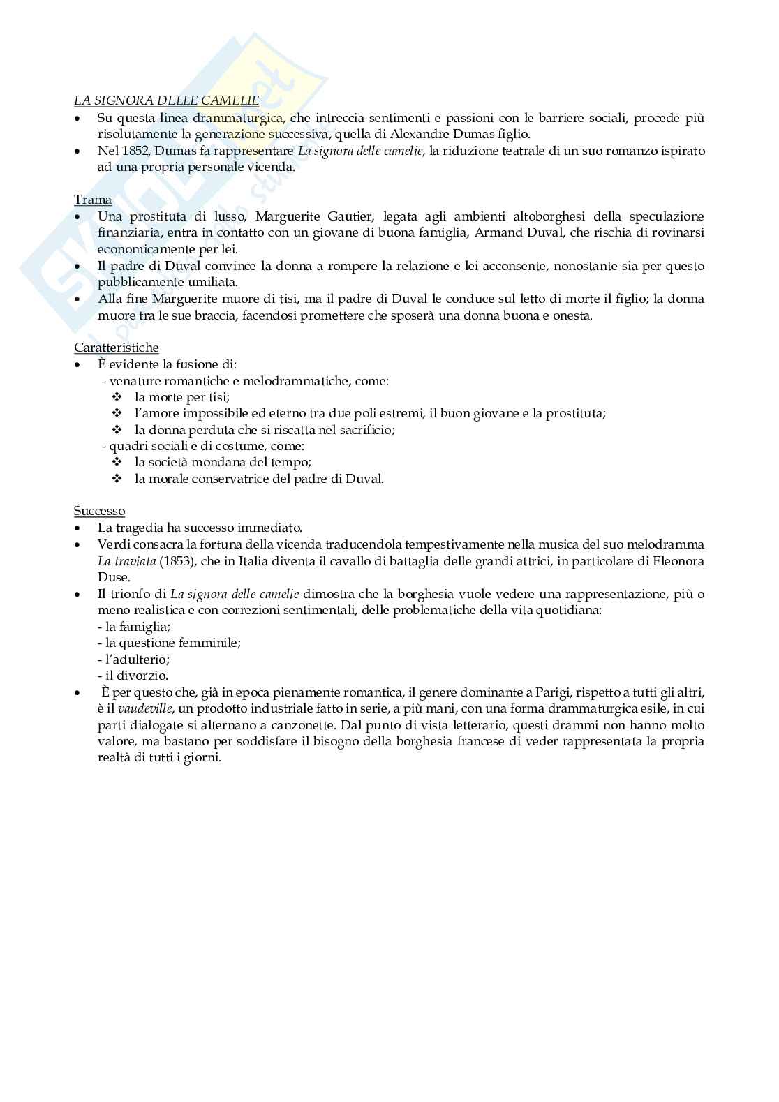 Riassunto esame Storia della drammaturgia, Prof. Scannapieco Anna, libro consigliato Nuovo manuale di storia del teatro, Alonge Pag. 51