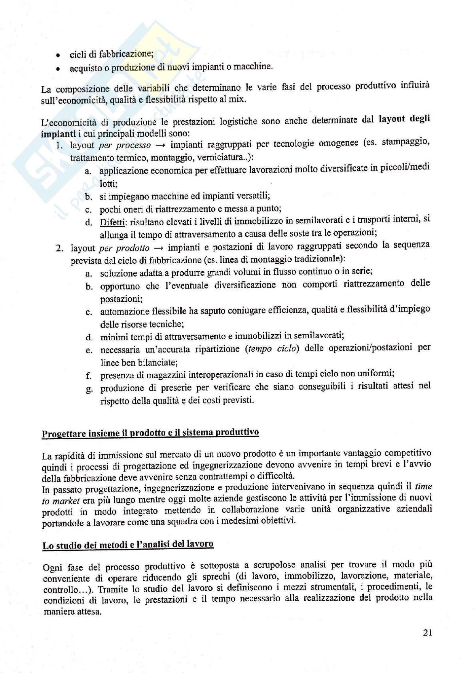 Appunti di economia aziendale, prof. Biancone Pag. 21