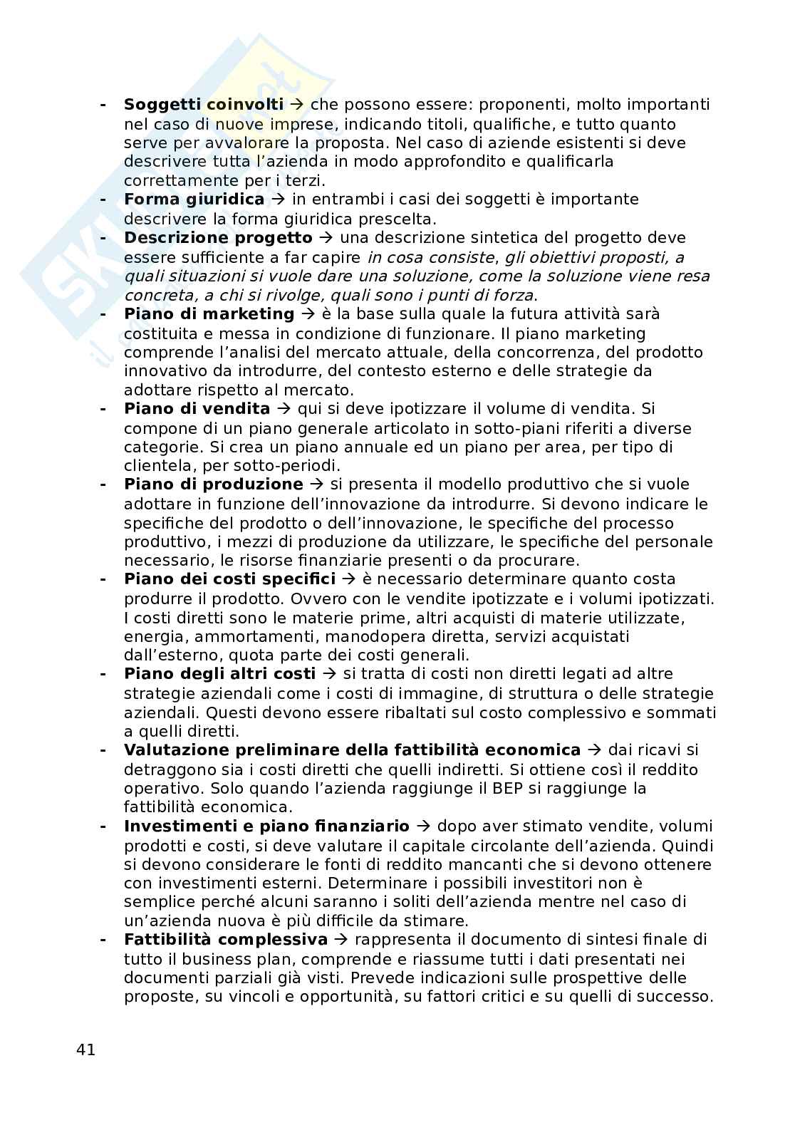 Riassunto - Economia e gestione dell'innovazione nell'industria alimentare Pag. 41