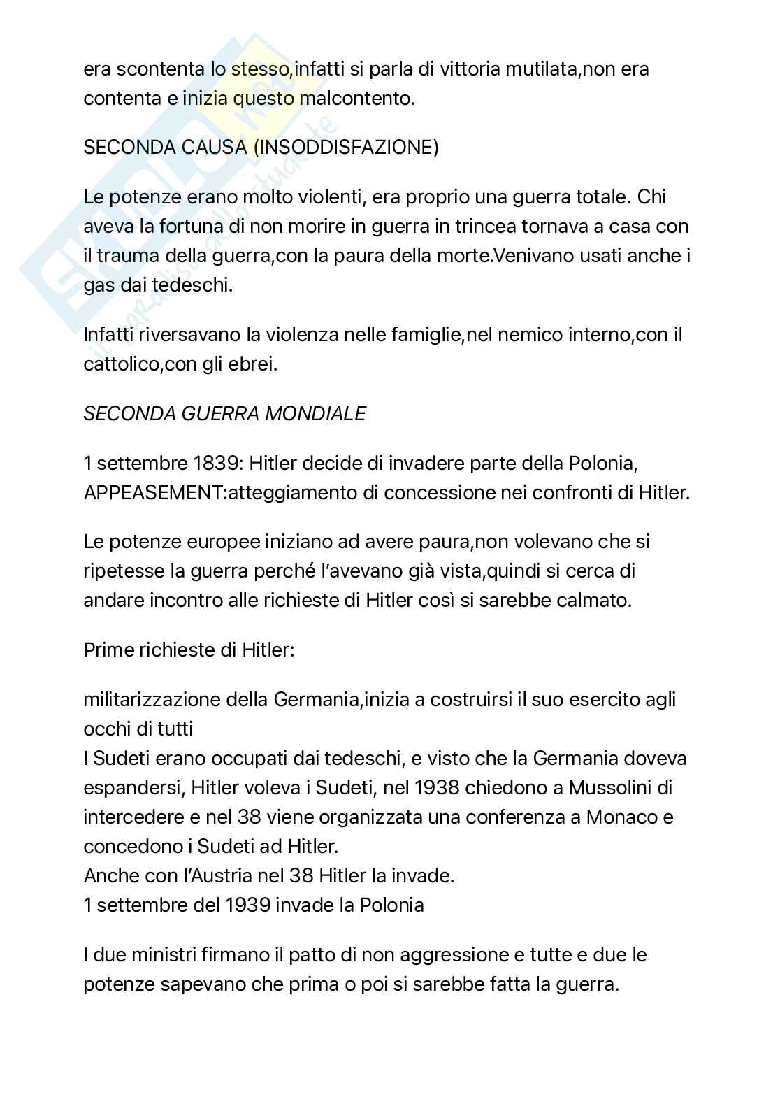 Storia contemporanea  Pag. 11