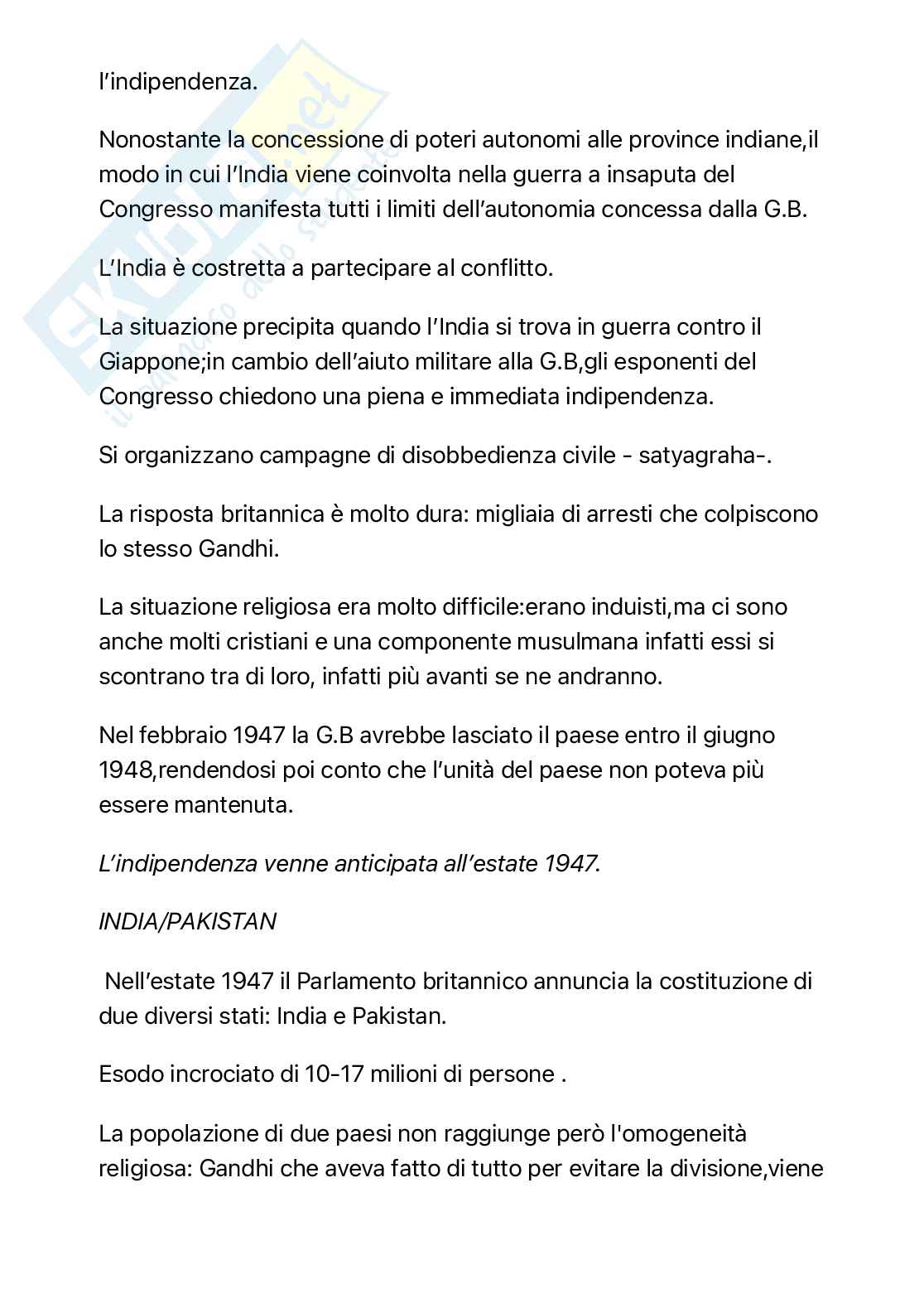 Storia contemporanea  Pag. 21