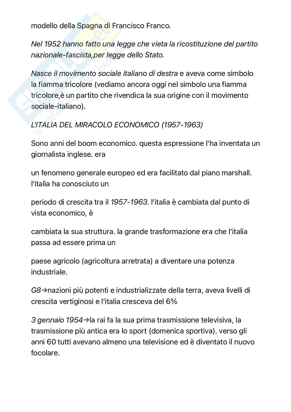 Storia contemporanea  Pag. 41