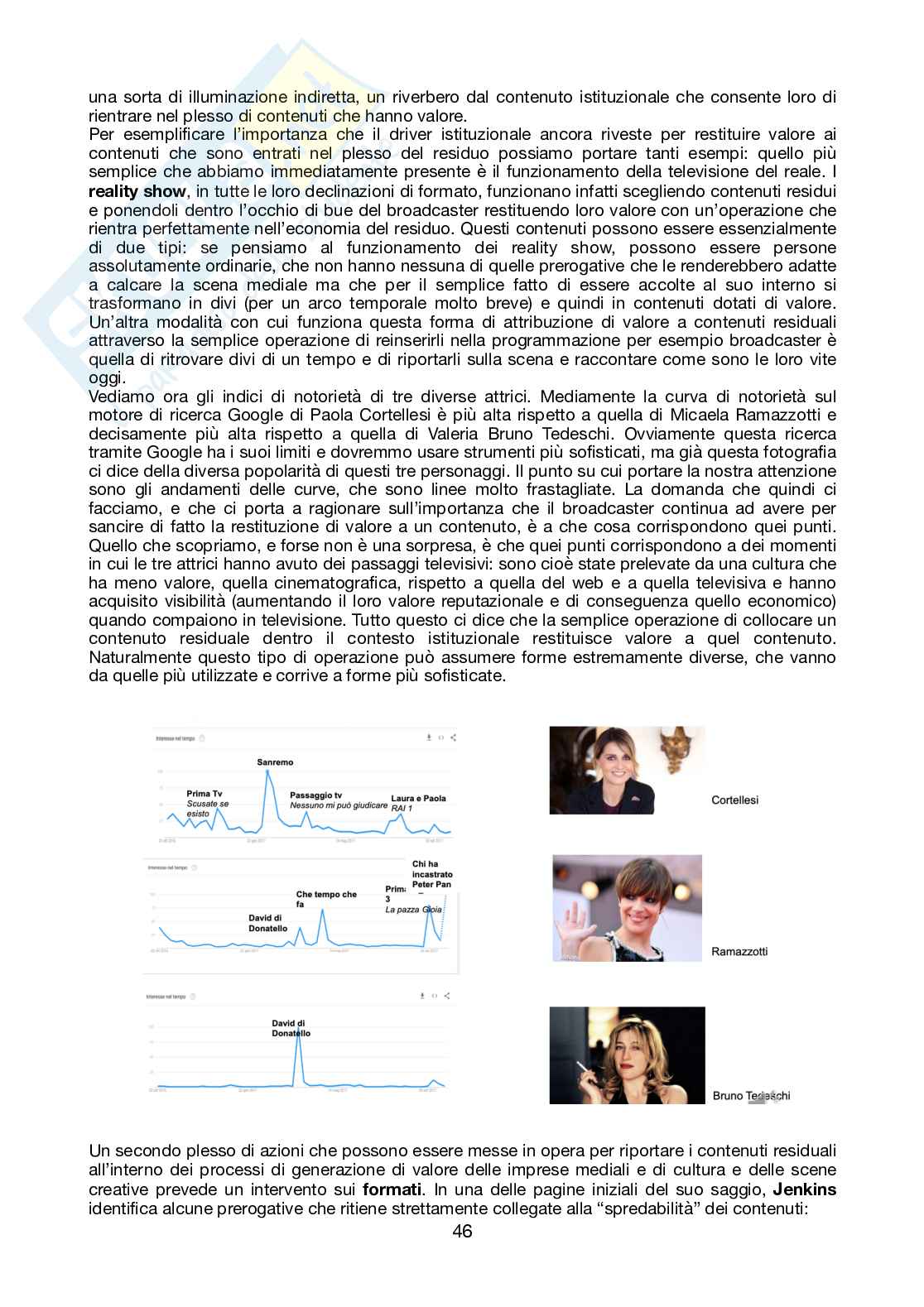 Appunti - Media Studies and Cultural History, M. Fanchi Pag. 46
