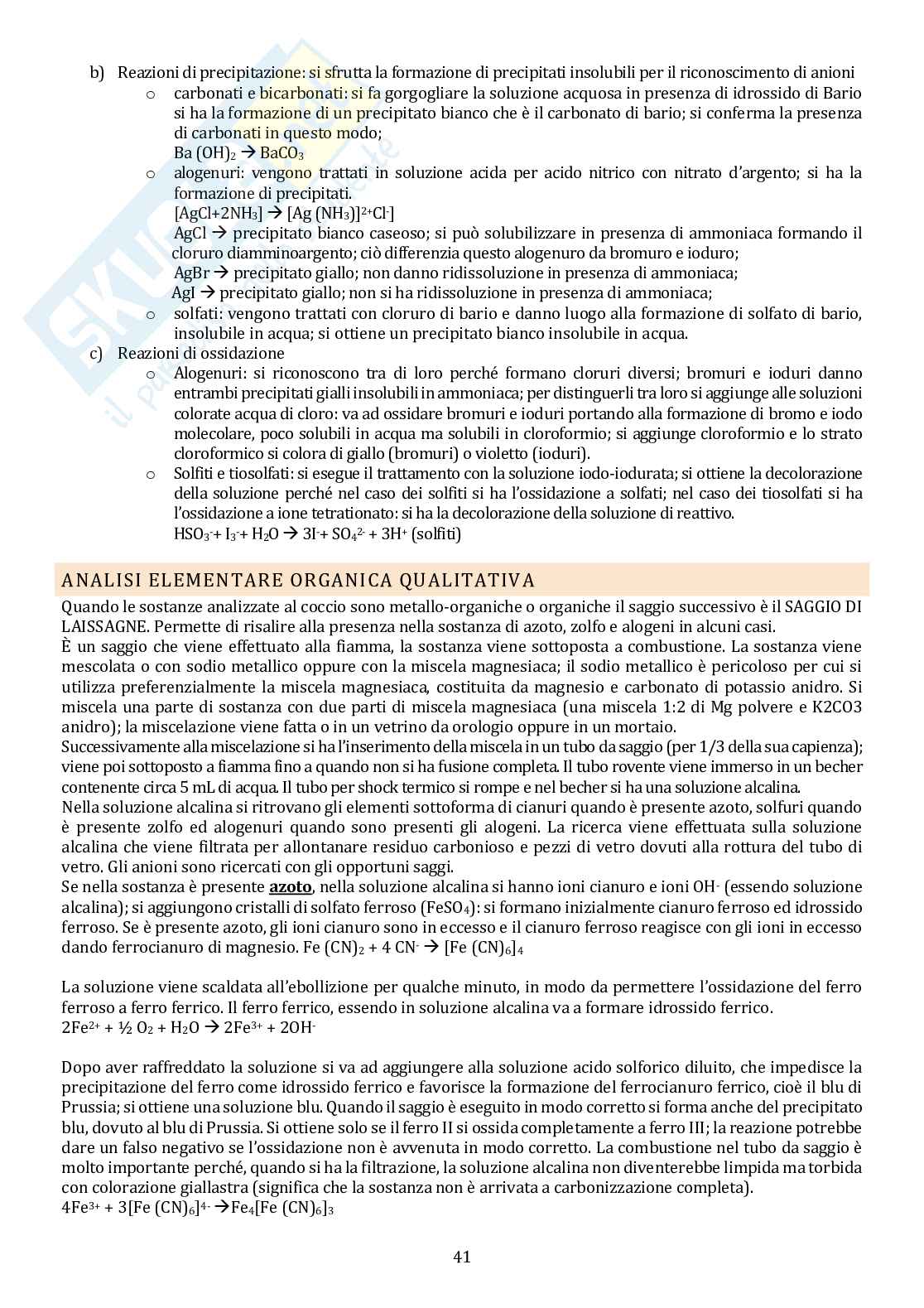 Analisi dei medicinali 3 - Appunti completi Pag. 41