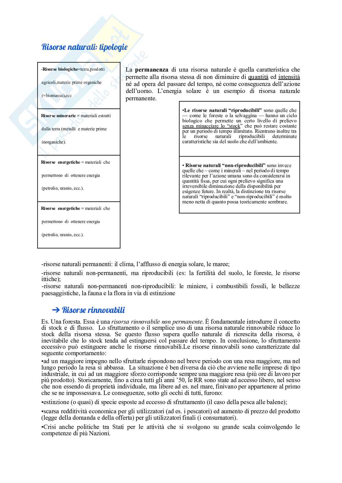 Risorse - Tecnologia dei cicli produttivi Pag. 2