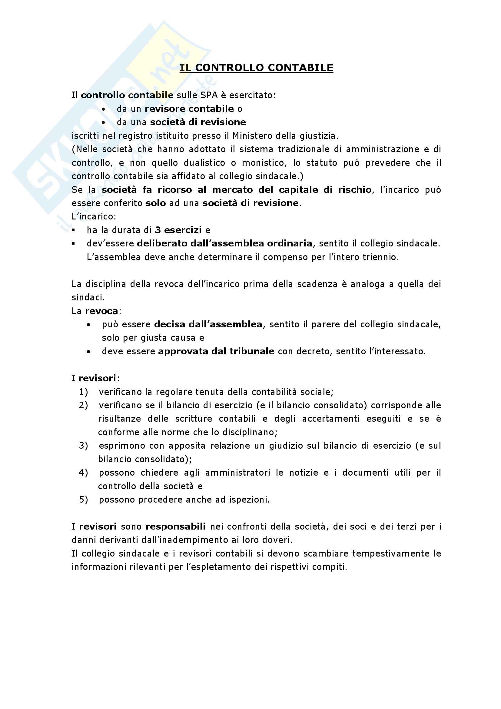 Riassunto esame Diritto commerciale,, prof. Fabbio, libro consigliato Diritto Commerciale, Auletta, Salanitro Pag. 41