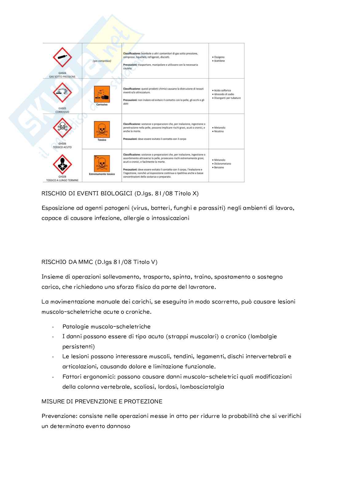 Sicurezza di laboratorio  Pag. 6