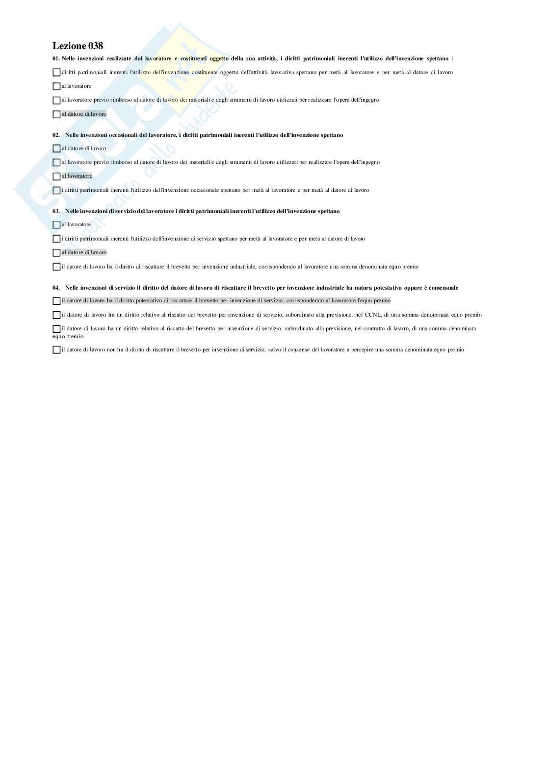 Diritto del lavoro Pag. 41