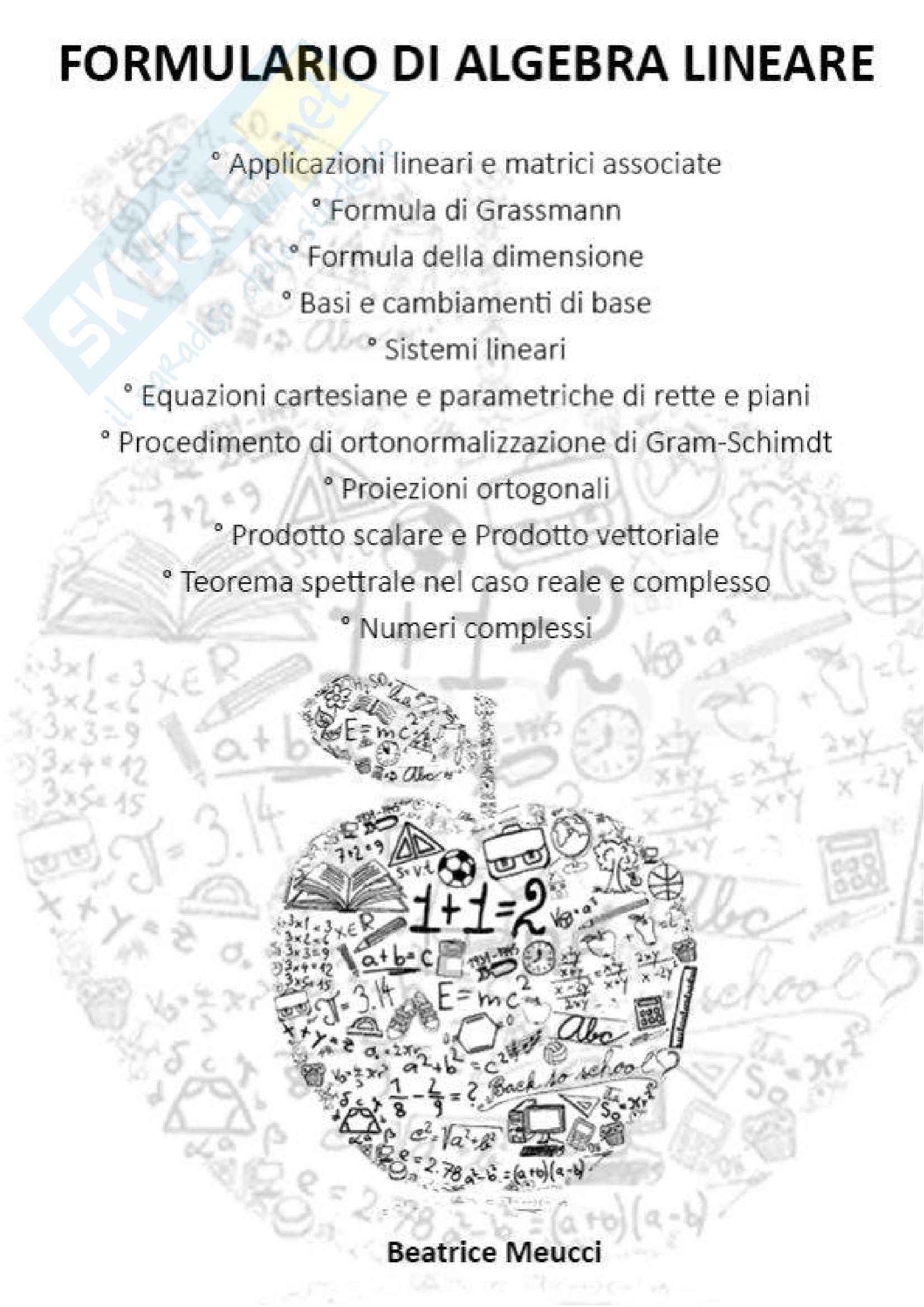 Cambiamento Di Base Algebra Lineare
