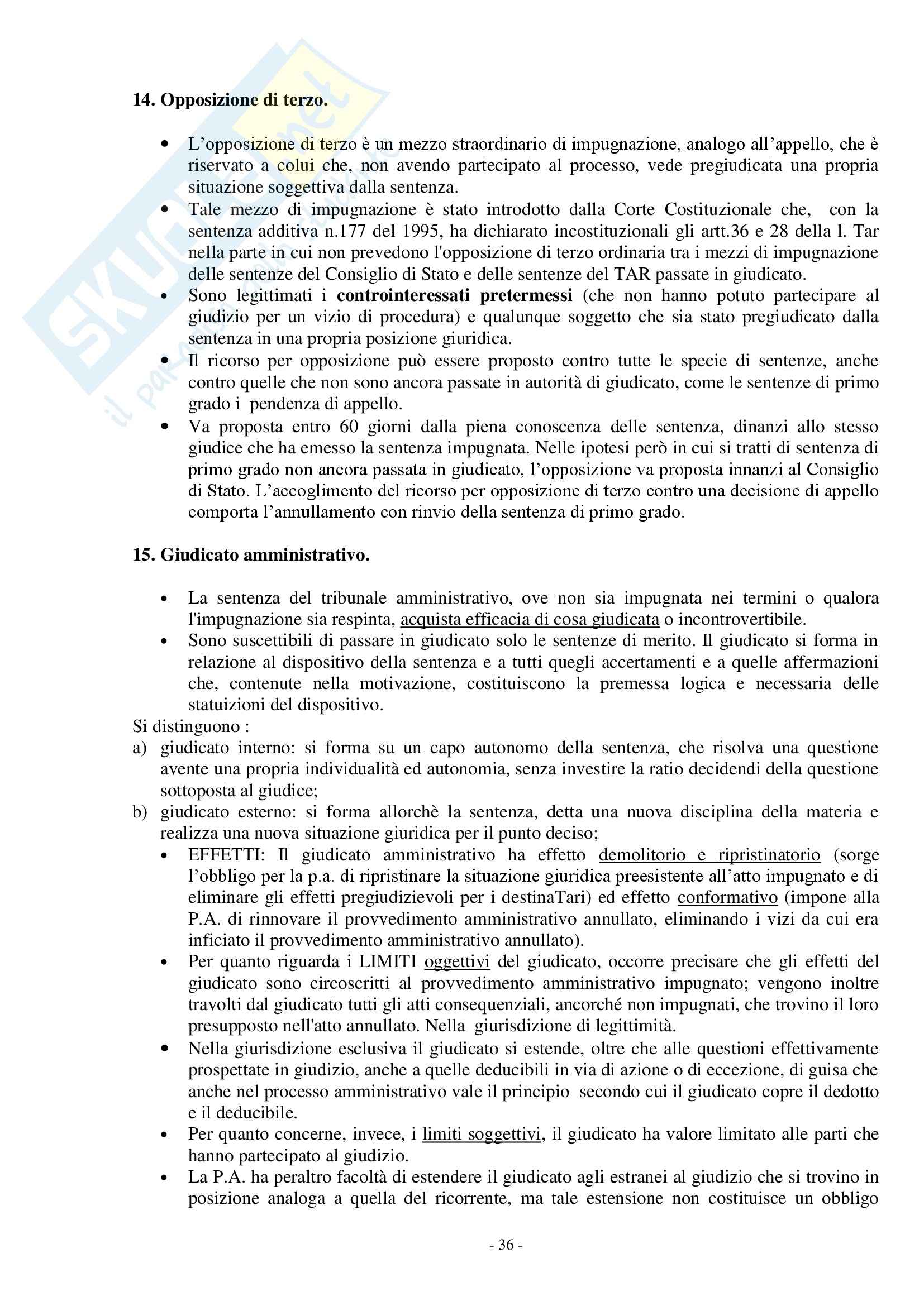 Diritto amministrativo - Atti e ricorsi Pag. 36