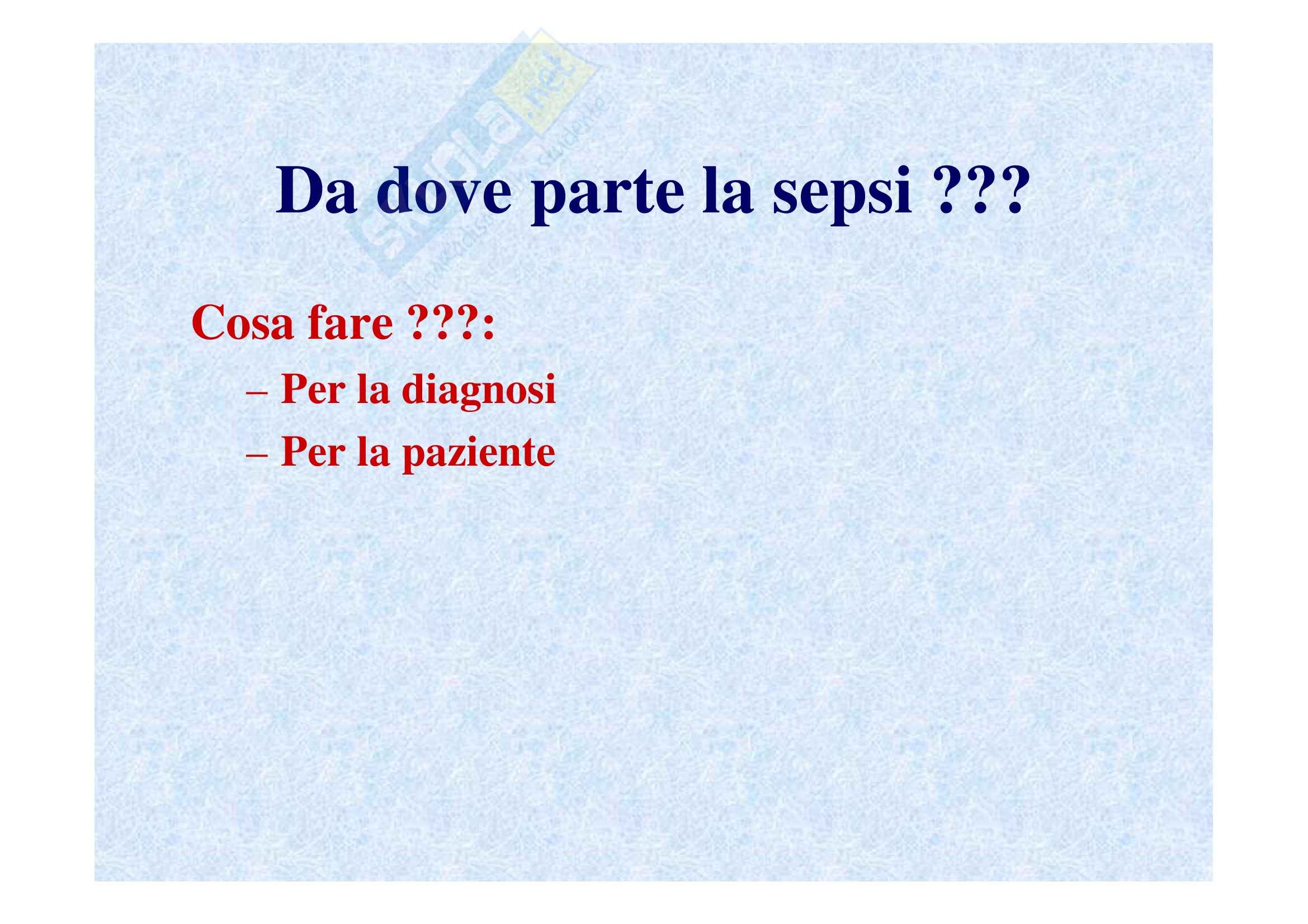Emergenze medico-chirurgiche II - sepsi e shock settico prima parte Pag. 41