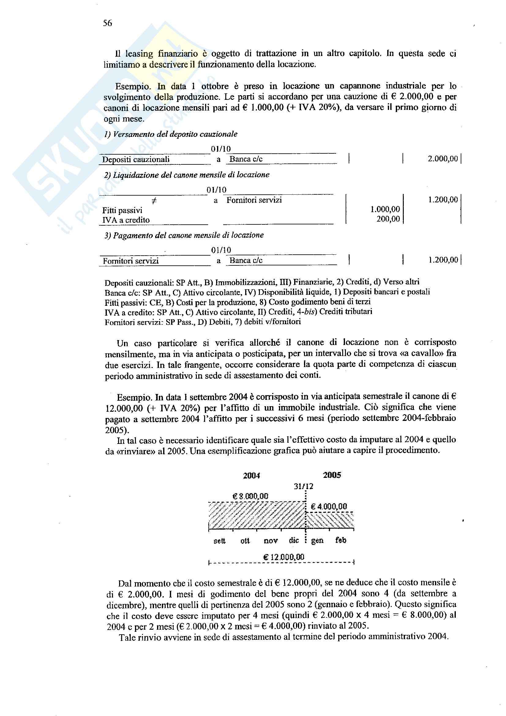 Economia aziendale II - Contabilità cap. 4 - Appunti Pag. 6