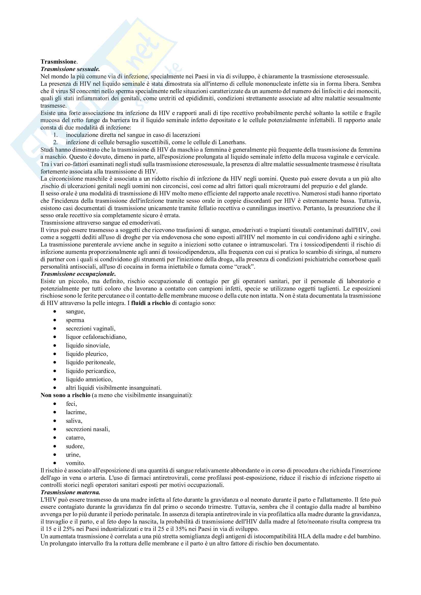 Malattia da HIV Pag. 2