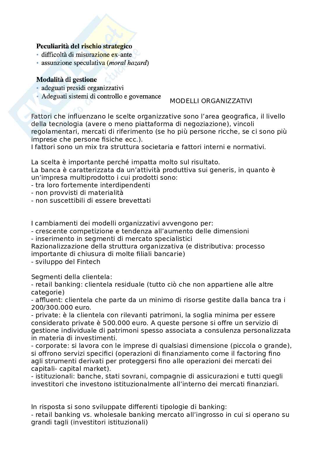 Appunti lezione Economia e gestione della banca  Pag. 51