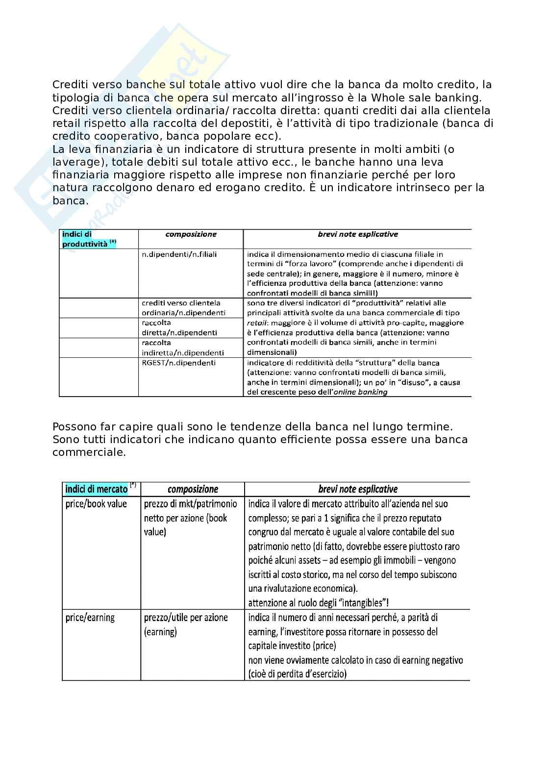 Appunti lezione Economia e gestione della banca  Pag. 81