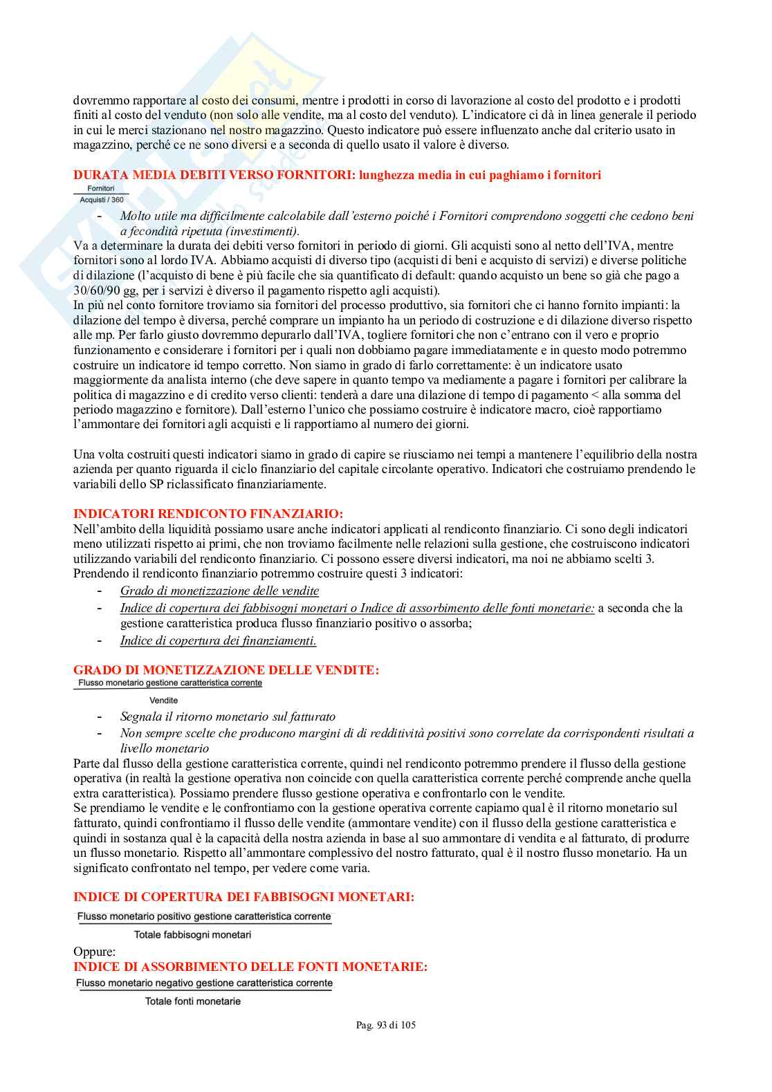 Analisi - Contabilità e bilancio Pag. 91