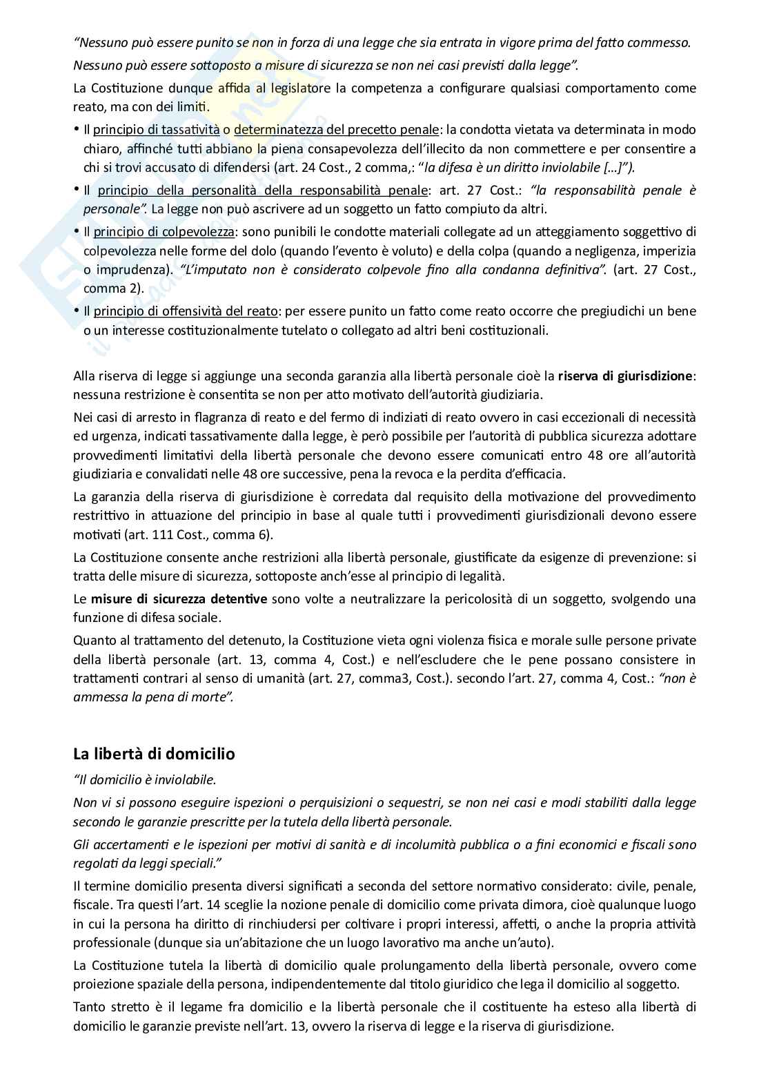 Riassunto esame Istituzioni di diritto pubblico, Prof. Salvato Alessandra, libro consigliato Manuale di diritto pubblico , Cassese Pag. 26