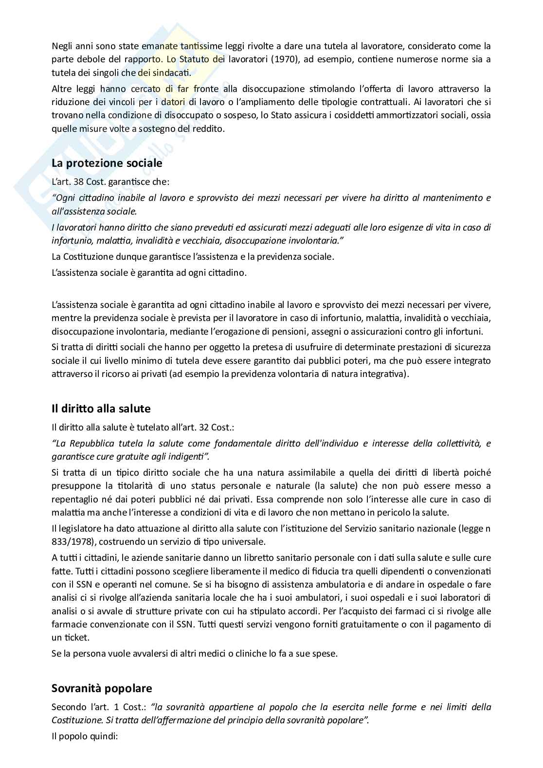 Riassunto esame Istituzioni di diritto pubblico, Prof. Salvato Alessandra, libro consigliato Manuale di diritto pubblico , Cassese Pag. 36