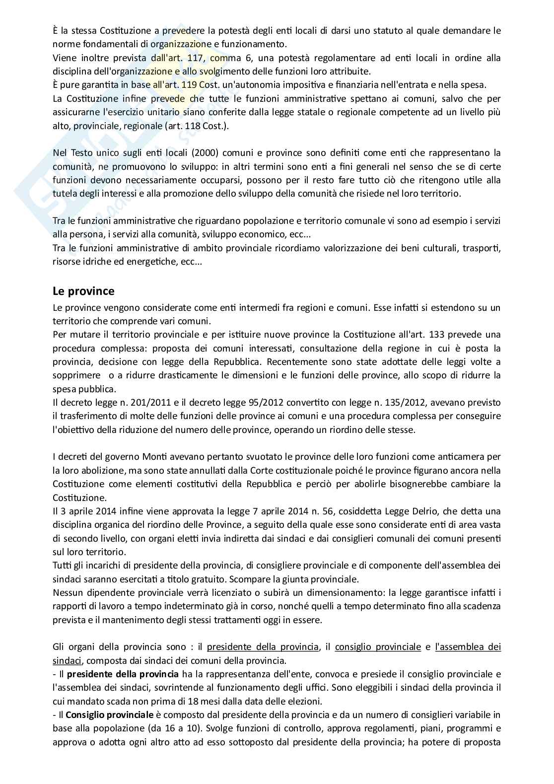 Riassunto esame Istituzioni di diritto pubblico, Prof. Salvato Alessandra, libro consigliato Manuale di diritto pubblico , Cassese Pag. 81