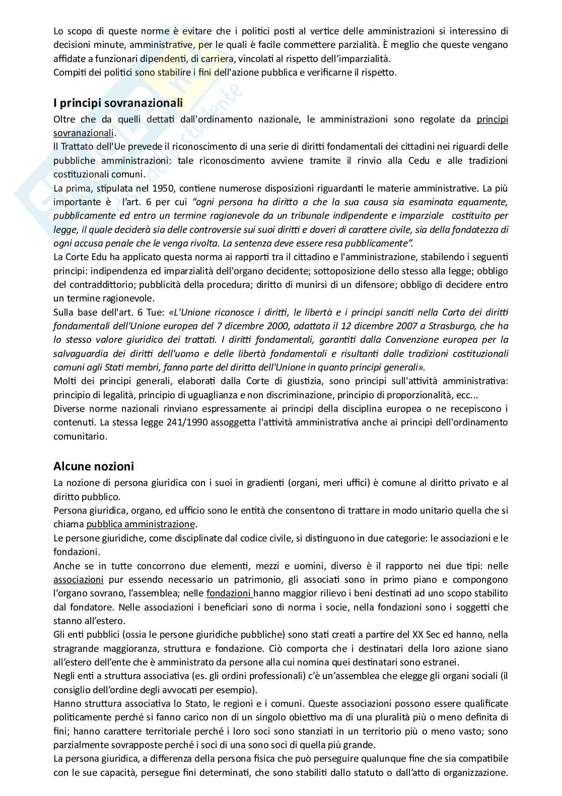 Riassunto esame Istituzioni di diritto pubblico, Prof. Salvato Alessandra, libro consigliato Manuale di diritto pubblico , Cassese Pag. 91