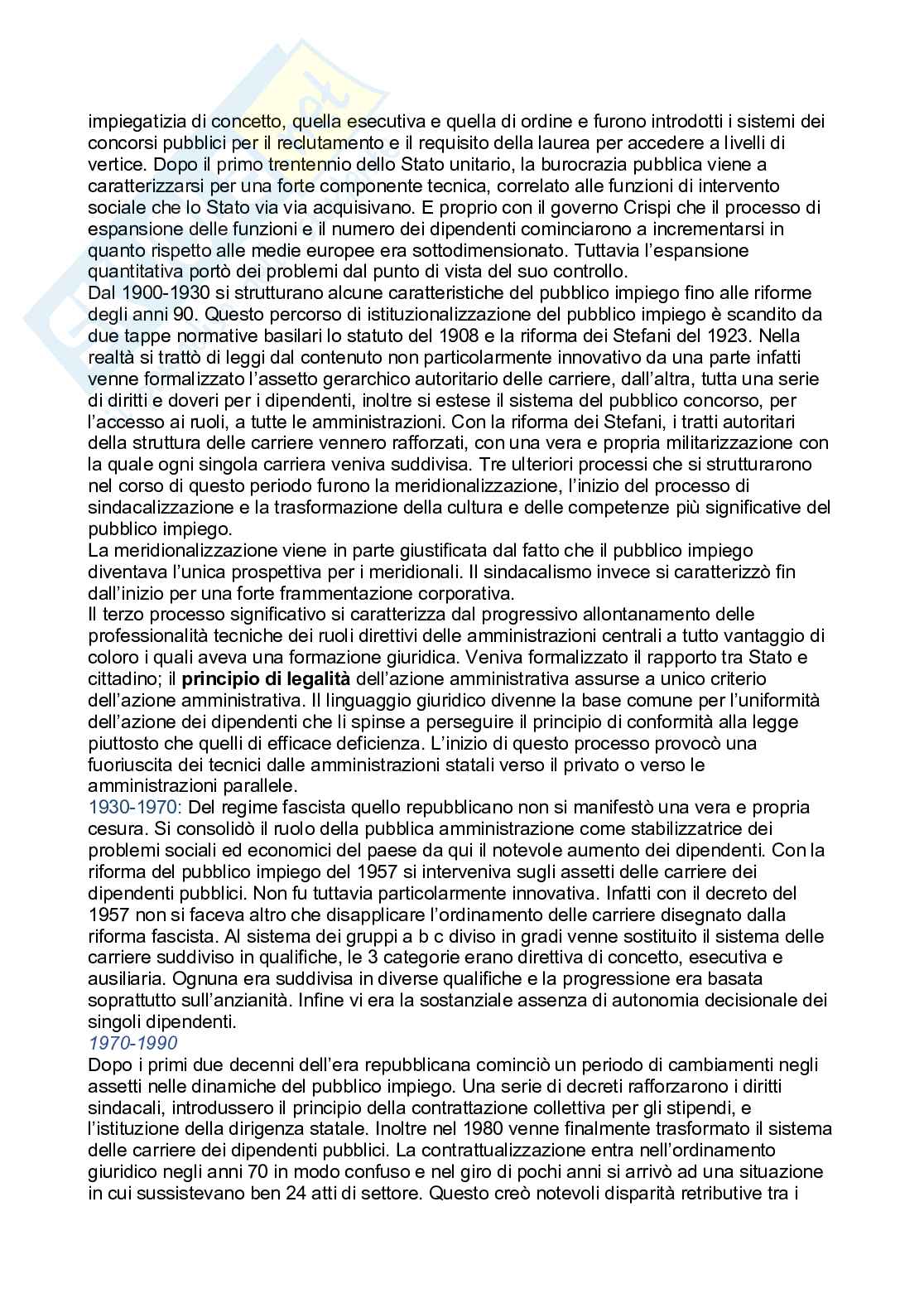 Scienze dell'amministrazione Pag. 6