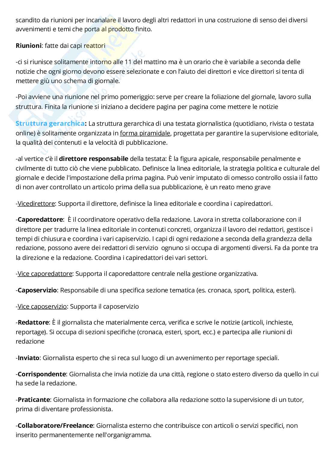 Teorie e tecniche del linguaggio giornalistico primo e secondo semestre Pag. 36