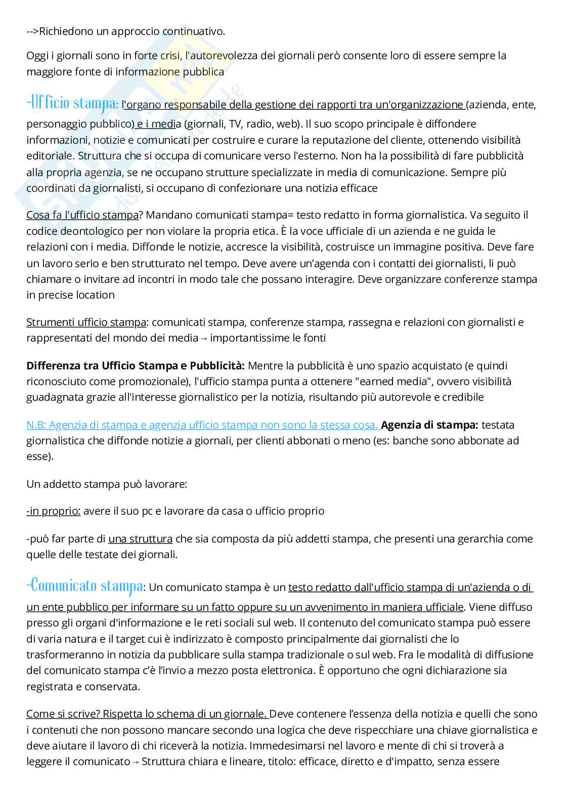 Teorie e tecniche del linguaggio giornalistico primo e secondo semestre Pag. 51