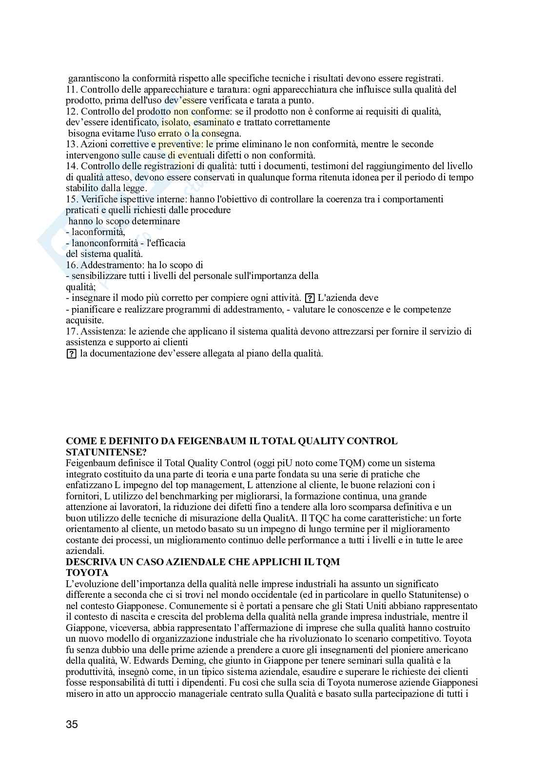 Paniere Progettazione, processi e comportamenti organizzativi - Risposte aperte - aggiornato (2026) Pag. 36