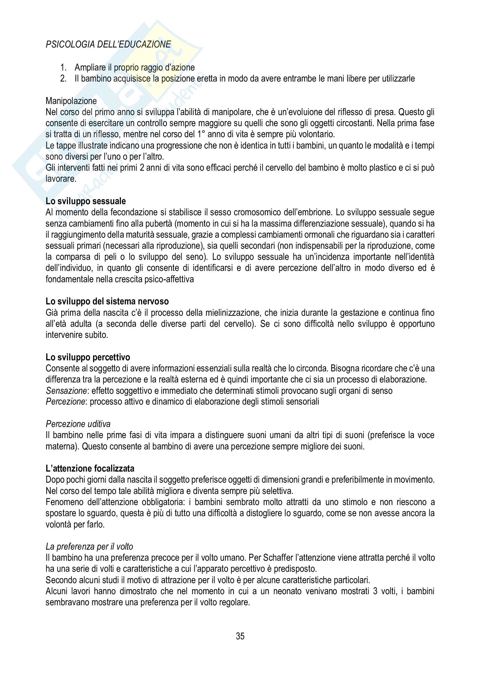 Psicologia dell'educazione Pag. 36