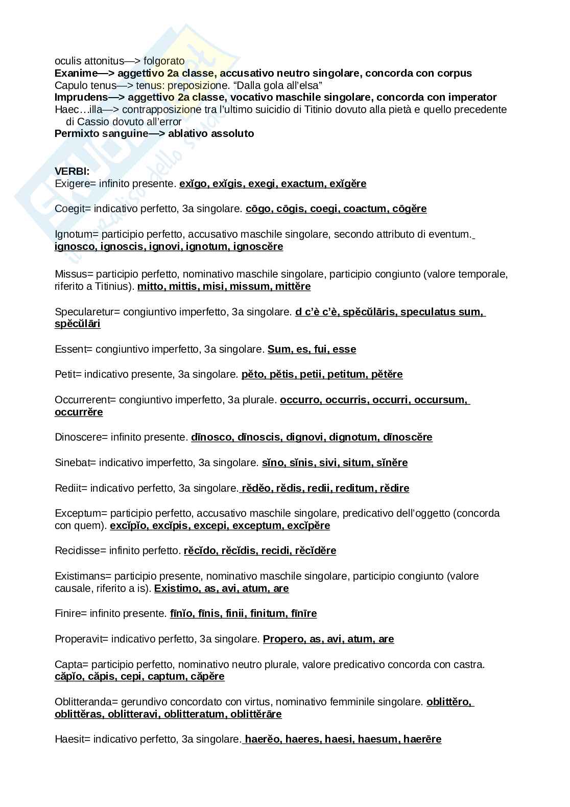 Appunti lingua latina Pag. 21