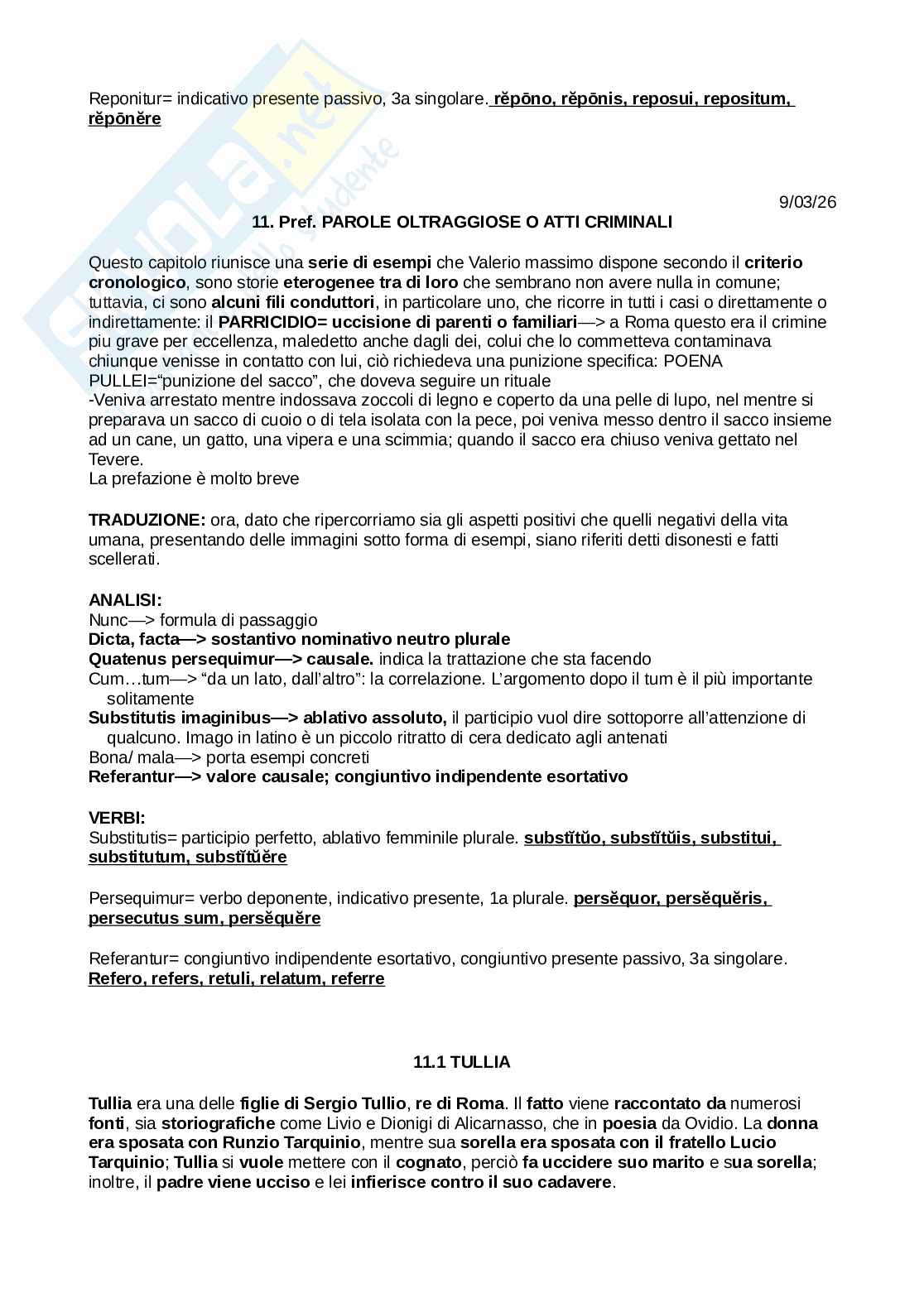 Appunti lingua latina Pag. 31