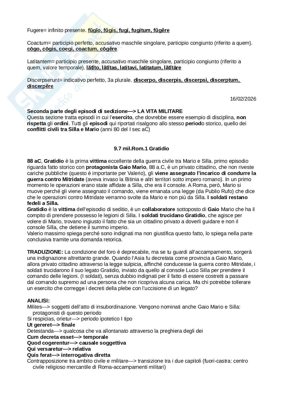Appunti lingua latina Pag. 6
