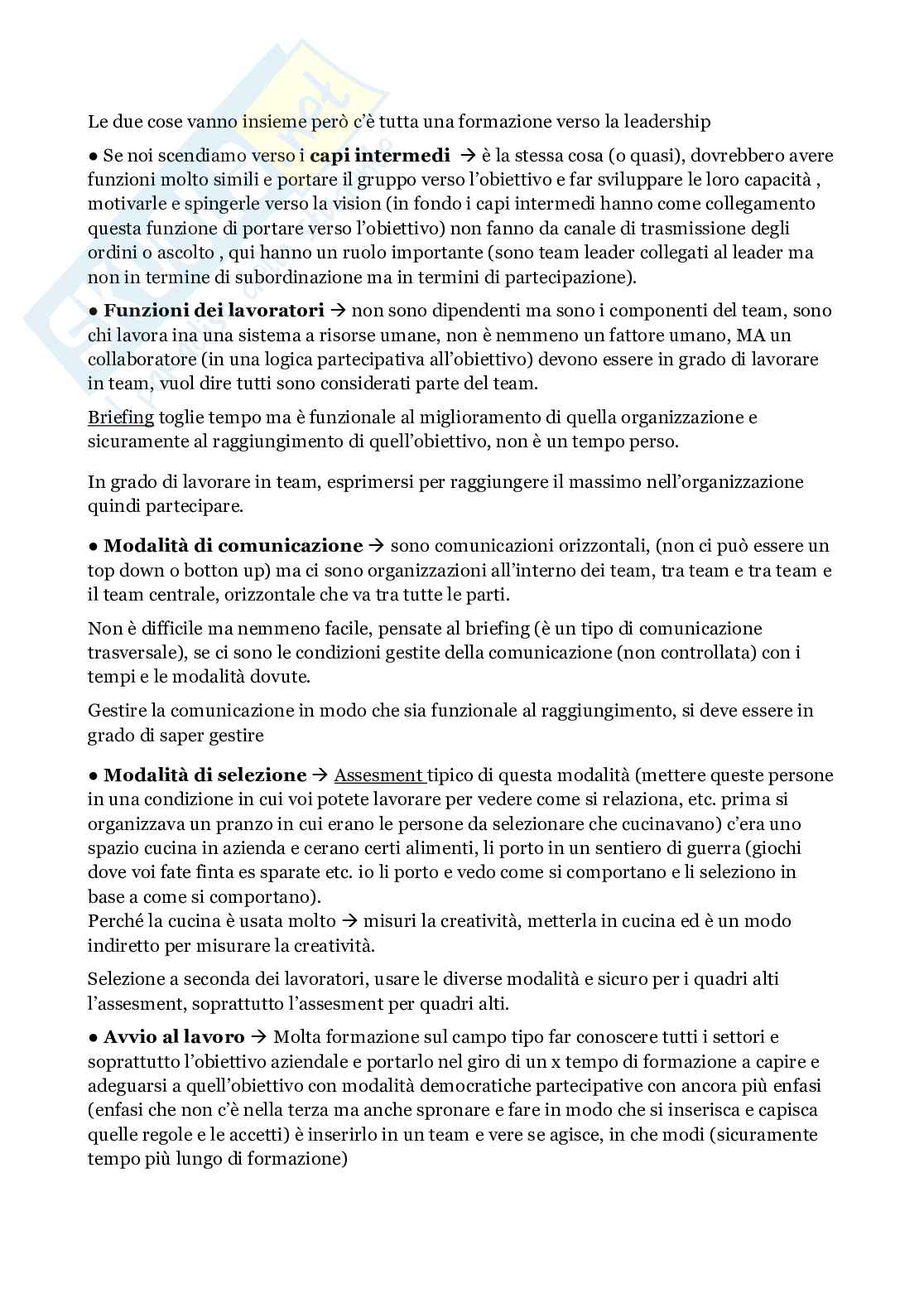 Sociologia dell'organizzazione Pag. 71