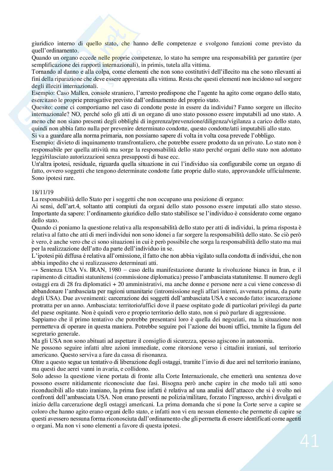 Diritto internazionale pubblico Pag. 41