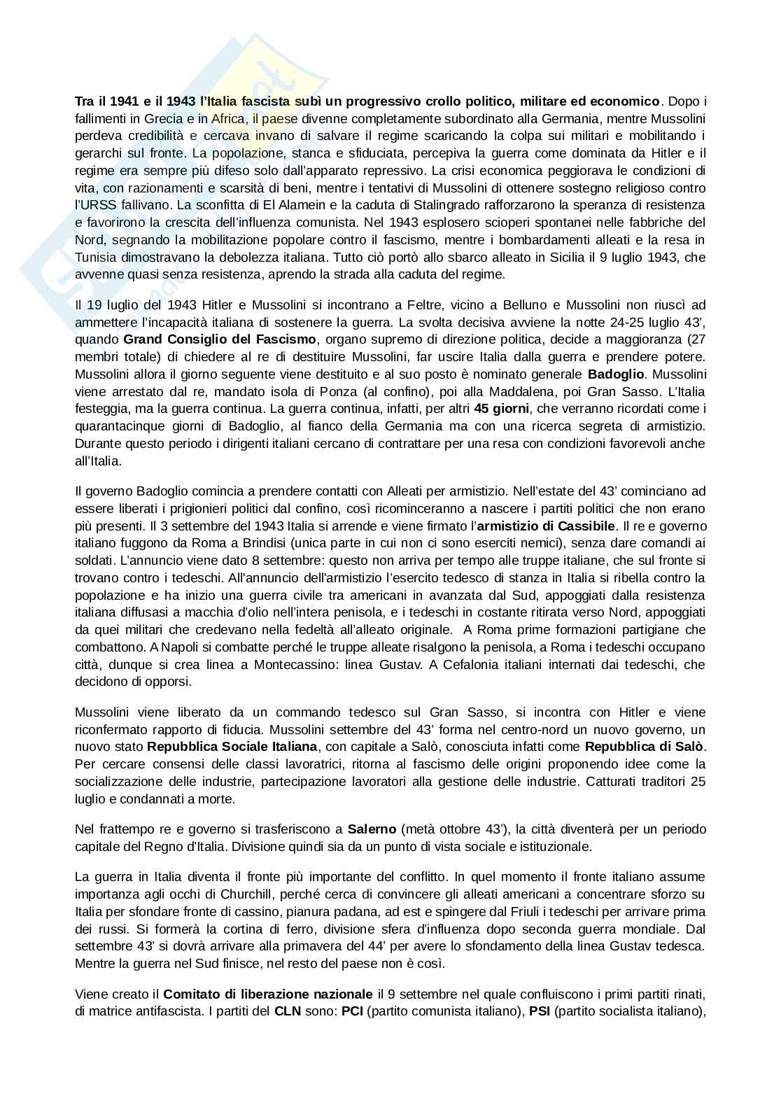 Appunti Storia contemporanea Pag. 31