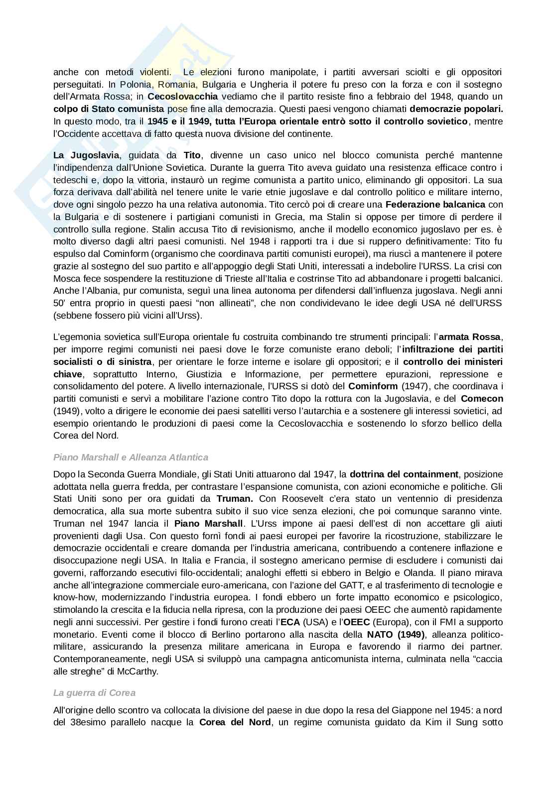 Appunti Storia contemporanea Pag. 36