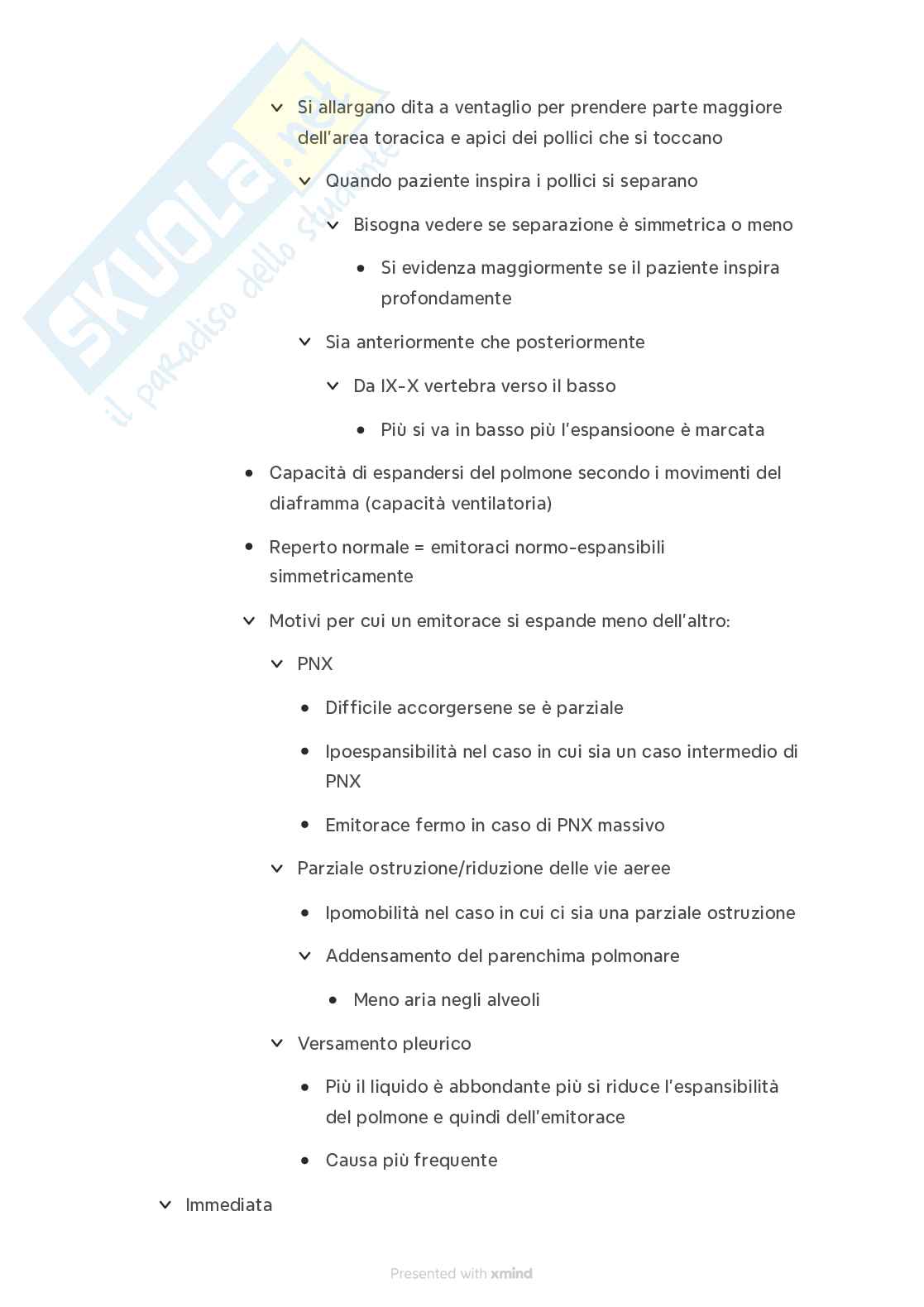 Semeiotica dell'apparato respiratorio Pag. 16