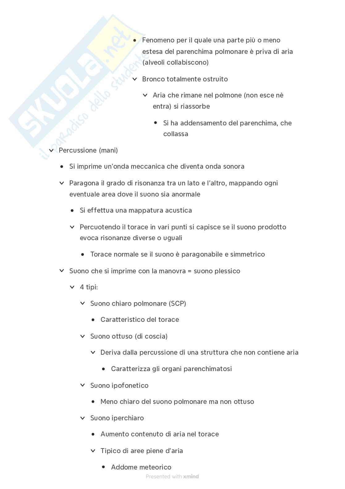 Semeiotica dell'apparato respiratorio Pag. 21