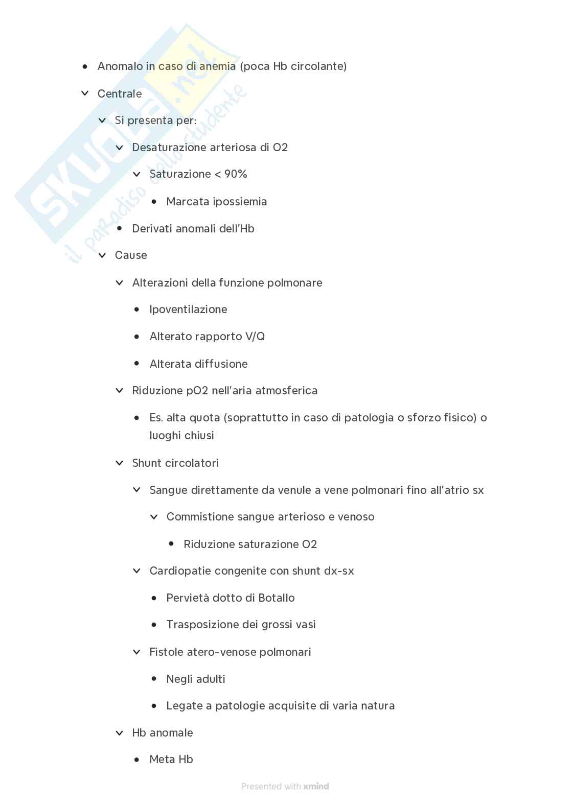 Semeiotica dell'apparato respiratorio Pag. 41